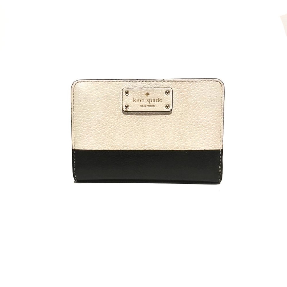 Kate Spade Black & cement Tellie Wallet